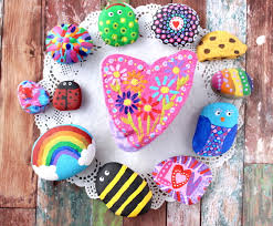 Rock painting visual