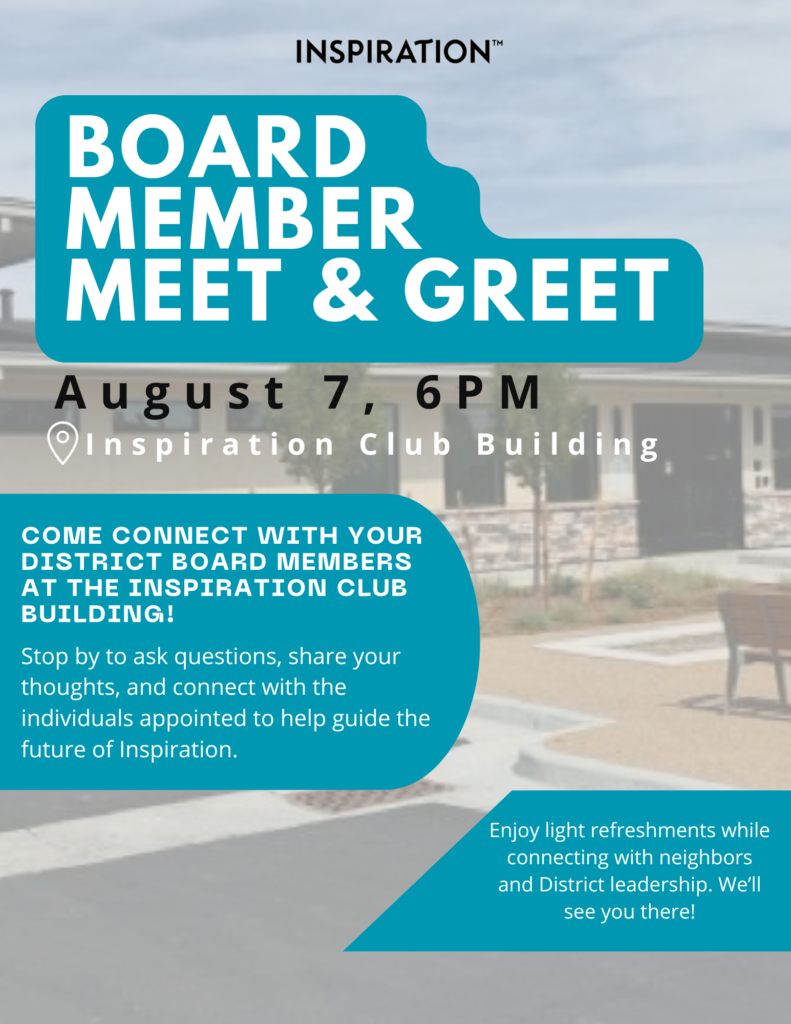 board meet and greet flyer